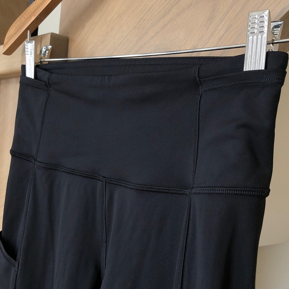 Lululemon Fast & Free 7/8 Tight II *Non-Reflective Nulux 25" Black, Size 6 - Picture 10 of 17